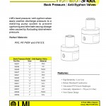 LMI - Accessories-Pressure Valve