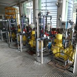 Stonecutter Island Sewage Treatment works Sodium Bisulphate Dosing Pump