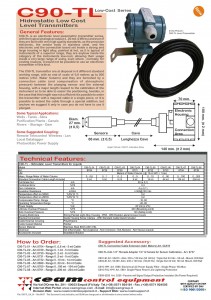 CEAM - Hydrostatic Level Sesnor-C90