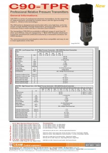 CEAM - Pressure Switch