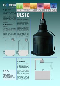 Flomag-Ultrasonic Level Sensor(ULS01) (1)